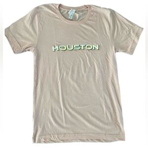 Bella Canvas Houston 🌈 Tee Light Orange - Short Sleeve T-Shirt